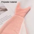 Miniatyrbild 2 av 5: Absorberande hår Snabbtorkande handduk Hårtorka inpackning Turban Söt pink