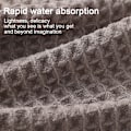 Miniatyrbillede 4 af 5: 2-pak Mikrofiber Hurtigtørrende Hår Turban Håndklæde Wrap, Absorberende