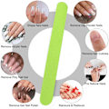 Miniatyrbild 5 av 5: Nagelfil Grit Emery Boards för naglar 50 st Nagelfil Kit för Ma