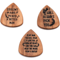 Miniatyrbild 4 av 8: Gitarraccessoarer Trägitarrplock Trägitarrplocklåda och