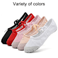Miniatyrbillede 8 af 8: Premium Ægte Baby Ballet Slippers/Ballet Sko (Småbørn/Lille