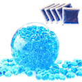 Miniatyrbild 1 av 6: Blå Vatten Jelly Beads, Kristalljord Vattenpärlor Gel för Innovativa Blomsterarrangemang, Sensoriska Verktyg med Bra Elasticitet, Giftfria Rena Färg Gel Pärlor