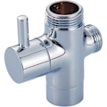 Miniatyrbilde 1 av 5: Multifunksjonell G1/2in Tråd Vannkran Adapter Vannomdirigeringsventil for Hjem Bad