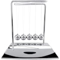 Miniatyrbild 5 av 5: Newtons vagga i metall - Newtons Cradle - Fysisk pendel