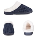 Miniatyrbillede 4 af 8: Dames Bløde Hukommelsesskum Hjemmesko Komfort Varme Slip On Hou
