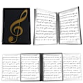Miniatyrbild 7 av 8: Notmapp Mapp 4 Sidor Expandera Piano Notmapp Pärm Ele Spiral Notmapp Organizer A4 Storlek Skrivbar Körmapp för Notförvaring