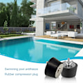 Miniatyrbild 4 av 5: Kraftig Vinterplugg i Gummi för Pool, Vinterexpansionspluggar med Rostfria Bultar för Skimmerpluggar, Högkvalitativt Material Ger Täthet