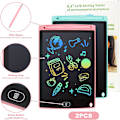 Miniatyrbild 2 av 7: LCD-ritplatta, 2-pack med 10-tums färggraffititavla,