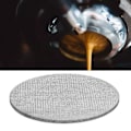 Miniatyrbillede 1 af 8: 53,5 mm Kaffeefilter Mesh Puck Skærm Rustfrit Stål Multilayer Sinteret Kaffeefilter Håndholdt Rund Kaffeefilter Plade 100μm