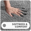 Miniatyrbillede 3 af 5: Antislip bademåtte, bademåtte, maskinvaskbar gulvmåtte med blød mikrofiber