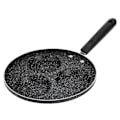 Miniatyrbillede 2 af 2: 3 Runde Huller Non-Stick Belægning Æg Stegepande Hjem Køkken Køkkenudstyr Morgenmad Madlavningsværktøj