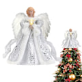 Miniatyrbilde 5 av 5: Engel Juletre Topp, Juletre Topp, Engel Henger, Delikat Engel Statue, Tre Topp