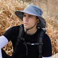 Miniatyrbillede 4 af 5: Solhat til kvinder med bred skygge, foldbar, UV-beskyttelse, strandhat