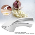 Miniatyrbillede 5 af 7: Hvidløgspresse i Zink Legering Metal Ginger Crusher Squeezer Hjem Køkken Mincer værktøj Tilbehør