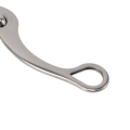 Miniatyrbilde 3 av 8: Heste Snaffle Bit Rustfritt Stål Rose Gullbelagt Heste Gag Løst Ring Utendørs Hage Dyrking Heste Munn Bit