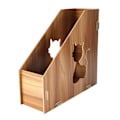 Miniatyrbilde 1 av 5: Moderne Hult Cat DIY Kontor Display Stativ Magasin Fil Organiser Skrivebord Dokument Sorterer