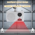 Miniatyrbild 7 av 8: USB 5V Rörelsesensor Dörrklocka IP43 Vattentät Infraröd Mänsklig Kroppsinduktion Röstmeddelande Sensor Dörrklocka Alarm