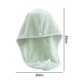 Miniatyrbillede 2 af 5: Ultraabsorberende Hurtigtørrende Blødt Hårwrap Håndklæde / Hår Turban