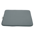 Miniatyrbilde 2 av 5: Solidfarget Laptop Sleeve Notebook Håndveske Bæreveske Glidelås Strømforsyningsveske Grå 15,6 Tommer