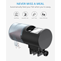 Miniatyrbillede 3 af 5: USB-opladbar Fiskefoderautomat, 200ml Automatisk Foderautomat til Guldfisk