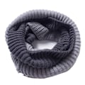 Miniatyrbild 1 av 5: Tjock chunky halsduk dam vinter stickad infinity halsduk mode tjock