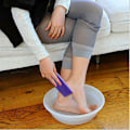 Miniatyrbillede 7 af 7: Fod Eksfolierende Sten, Glatte Fødder Dobbelt Kornet Hygiejnisk Design Syntetisk Pimpsten til Fjernelse af Hård Hud, Professionel Pedicure Sten Død Hud Skrubber til