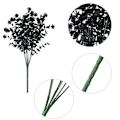 Miniatyrbilde 3 av 5: Kunstige Eucalyptusblader Sett med 2, Svart, Kunstige Blomster for