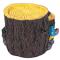 Miniatyrbilde 6 av 8: Harpiks Mini Stump Form Skjuler Hull Trehule Kunstige Akvarium Planter Ornamenter for Ly