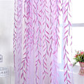 Miniatyrbild 7 av 8: Spets Blommig Skir för Fönster Dörr, Broderade Dörrgardiner Högkvalitativ Polyester Transparent Spets Tyg Elegant Design för Vardagsrum Sovrum