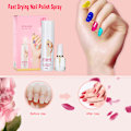 Miniatyrbillede 5 af 8: Neglelakspray Base Coat Hurtigtørrende Spraying Nem Vask Neglespray 60ml Ild rød