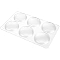Miniatyrbild 2 av 8: Dörrknopp Väggskydd, 6PCS Transparent Rund Mjuk Gummi Vägg P