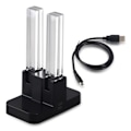 Pikkukuva 1 / 5: 4-in-1 Latausasema Nintendo Switchille, Lamppost LED -ilmaisimella, Latausteline Latauskaapelilla
