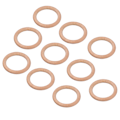 Miniatyrbilde 10 av 10: 10 stk Ubehandlede Tre Ringe DIY Naturlige Treflater for Håndverk Smykkeproduksjon Baby Tannring