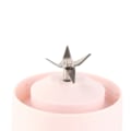 Miniatyrbild 5 av 8: Juicer Maskin Bärbar 500ml Mini Rosa Juice Extractor 6 Blad USB Laddning Juice Maker för Frukter Grönsaker