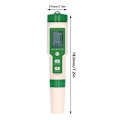Miniatyrbillede 6 af 8: 5 i 1 Vandkvalitetsmonitor Analysator Tester PH/TDS/EC/ORP/TEMP Testpen Surhedsgrad Måler