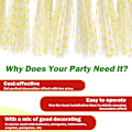 Pikkukuva 4 / 6: 30 kpl Paper Tassel Banner - Piste Tassel Garland