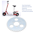 Miniatyrbild 8 av 8: T8F 38T Bakre Kedjehjul 101mm Diameter Lätt Bärbar Passar För 2-takts 43cc 49cc Goped Scooter