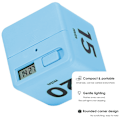 Miniatyrbillede 3 af 5: Terning Timere Gravity Sensor Flip Timer Børne Timer Trænings Timer a