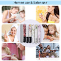Miniatyrbild 7 av 7: 3-pack kristallglas nagelfil med case, nagelglansbuffert polerare för manikyr nagelvård nagelfil Leopard print