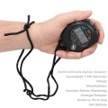 Miniatyrbillede 4 af 5: Stopur DIGITAL Sports Timer Ur - Multifunktionel Lommeur