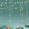 Pikkukuva 1 / 5: Juhlatavarat nelikulmainen tähti paperi-garland-bannerit Beam