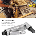 Miniatyrbild 1 av 4: Bärbar luftdriven slipmaskin 90 graders slipning gravering polermaskin pneumatiskt verktyg