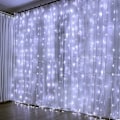 Miniatyrbild 2 av 5: Led Lichtervorhang, Lichternetz 3x3m 300 Leds, IP44 Wasserfest N