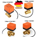 Miniatyrbillede 2 af 5: 2-3 Vejs Ventil Zonenventil Elektrisk Kugleventil 1\" 3/4\" Motorkuglehahn 230V
