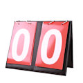 Miniatyrbillede 1 af 8: Bordplade Flip Scoreboard 2/4 Cifre Bærbar Flip Sports Scoreboard
