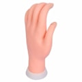 Miniatyrbild 2 av 6: Nagelträningshand, flexibel, rörlig konstgjord hand för nagelövningar, manikyr, övningsverktyg (vänster hand)