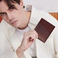 Miniatyrbillede 6 af 7: PU Læder Bifold Tegnebog Til Mænd - RFID Slim Bi Fold Tegnebøger