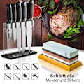 Miniatyrbild 5 av 6: Precision Sharpening Artisan, Japansk bryne med halkfri gummibas, skräddarsydd för säker och enkel användning, perfekt för kulinariska ändamål