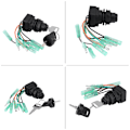 Miniatyrbillede 4 af 5: Motor Tændingsnøgleskifte Samling til Suzuki Udenbordsmotor Kontrolboks 37110-99E00 37110-92E01