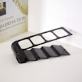 Miniatyrbilde 3 av 5: Stativ for fjernkontroll, DVD, TV, VHS og telefon - Plast (Svart)